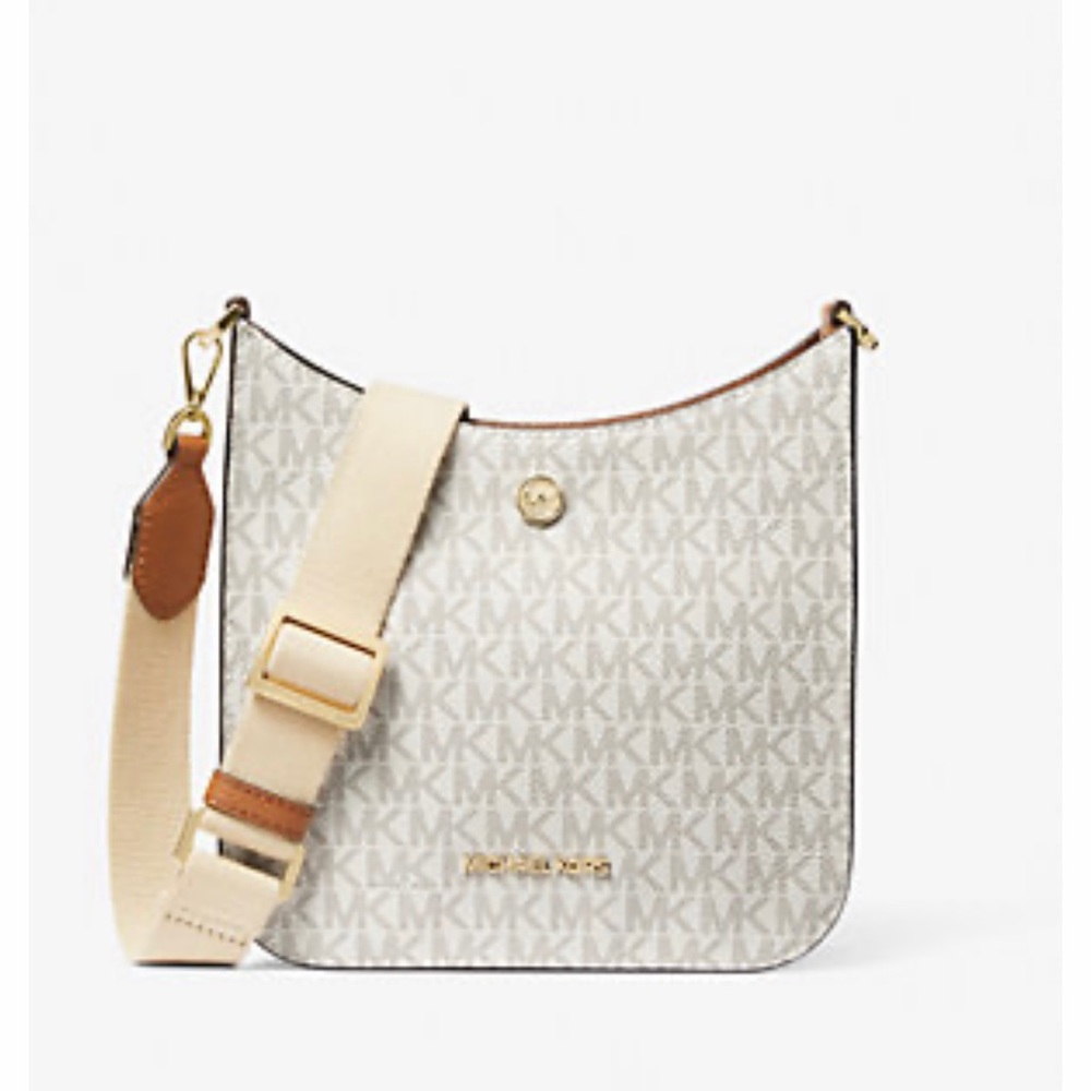 Michael Kors Briley Small Logo Messenger Bag - Picture 1 of 5